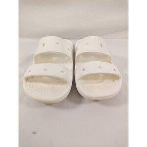 Crocs Women's Classic Sandals White (Bone) Size 6